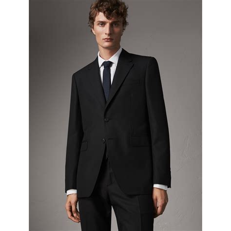 burberry black suit